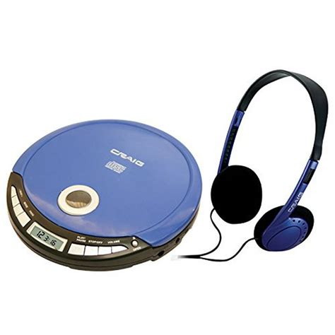 Craig Portable CD Player with Headphones and LCD Screen - Walmart.com ...