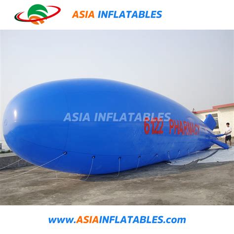 Inflatable Zeppelin Blimp Balloon with Logo for Outdoor Advertising - Blimp Balloon and Giant ...