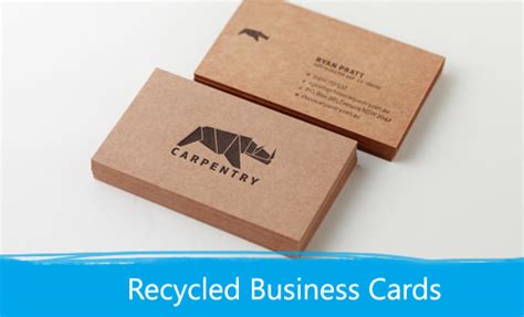 Recycled Business Cards - Print Depot