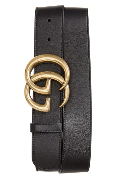 Gucci Logo Leather Belt | Nordstrom