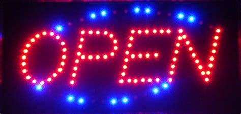 LED Neon Light Animated Motion Classic Open Sign L30 [OPENL30] - $39.99 ...