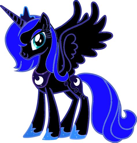 Princess Luna as Nightmare Moon by MeLyKaT10 on DeviantArt