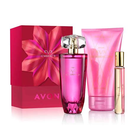 Avon Cosmetics Fragrance Eve Embrace Perfume Gift Set is a perfect gift for any occasion