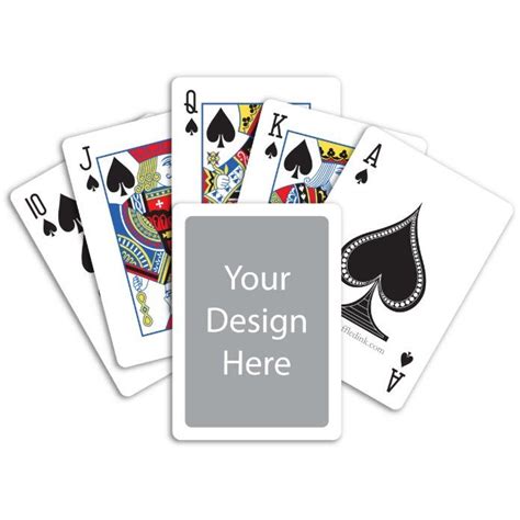 Create Your Own Standard Face Playing Cards | Zazzle.com | Playing card ...