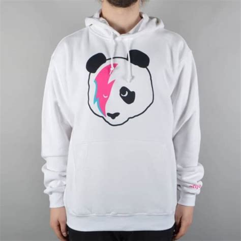 Enjoi Skateboards Stardust Panda Pullover Hoodie - White - SKATE ...