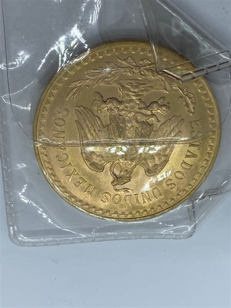 50 PESOS MEXICO GOLD COIN 37.5 GRAMS