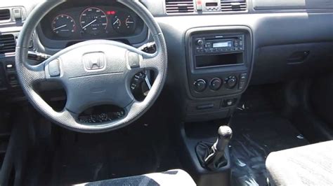 2001 Honda CR-V, Silver - STOCK# B1965A - Interior - YouTube