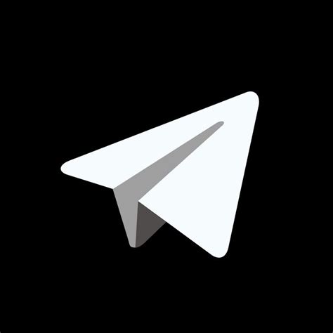 Black Icon- Telegram | Иконки, Приложения