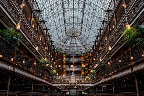 Cleveland Arcade Wedding Venue - Seth and Beth Wedding Photography