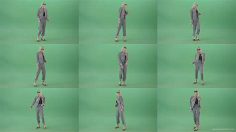 Green Screen People Video Footage — Green Screen Stock