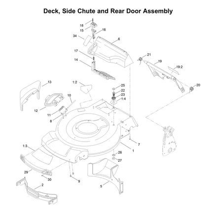 Toro 22in Recycler Lawn Mower Parts List | Reviewmotors.co