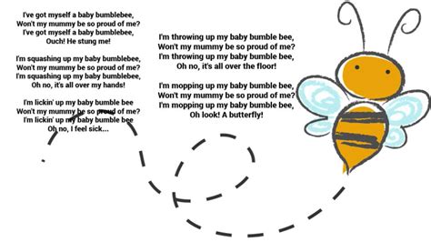 Baby Bumble Bee (Australian Version) Lyrics - Lyrics for the Children's Song nursery rhyme - YouTube