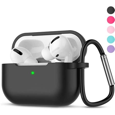 Tekcoo AirPods Pro Case Protective Portable Silicone Cover Skin ...