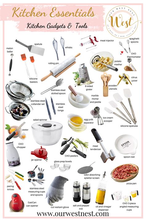 The Mega List of Kitchen Essentials for a New Home — Our West Nest