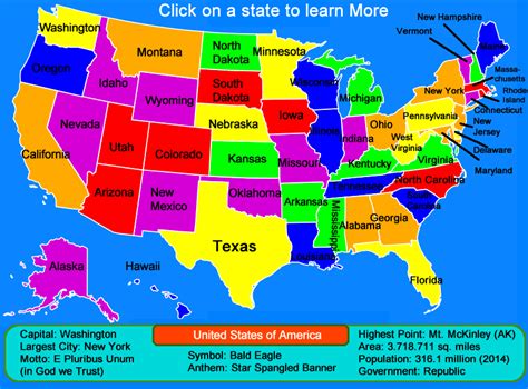 Interactive United States Map – Verjaardag Vrouw 2020