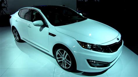 2013 KIA Optima SXL Limited - Exterior and Interior Walkaround - 2013 Detroit Auto Show - YouTube