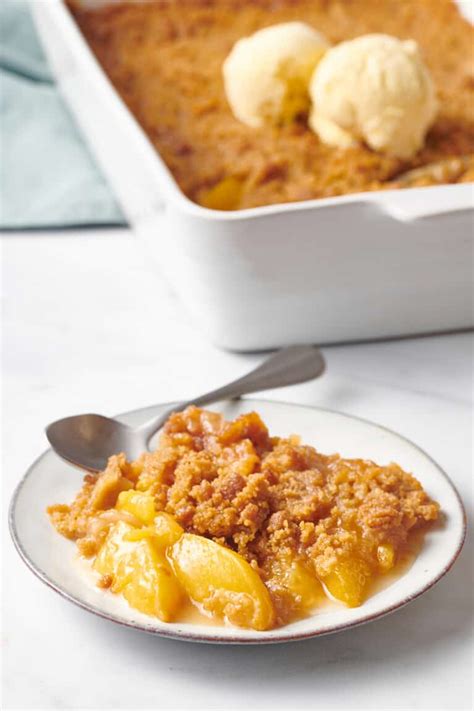 Classic Peach Crumble | All Things Mamma