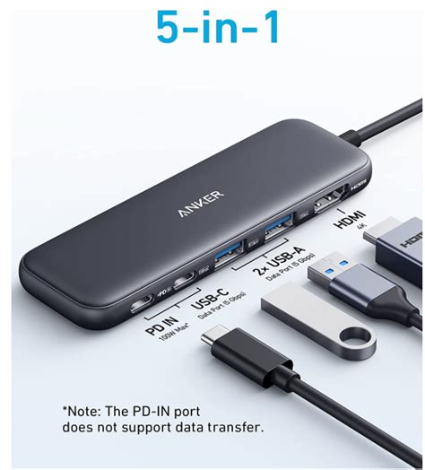 Introduction to Anker 332 USB-C Hub (5-in-1) with 4K HDMI Display