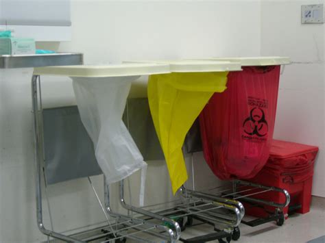 File:Medical waste sorting in hospital.jpg - Wikimedia Commons