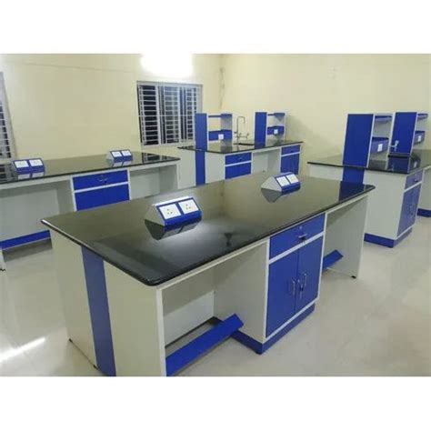 Blue And White Physics Laboratory Tables at Best Price in Coimbatore | V Penta Industry