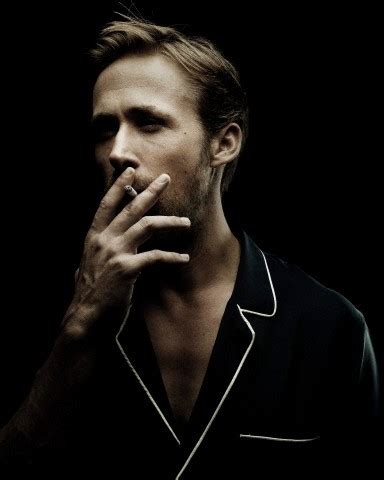 Ryan Gosling Smoking