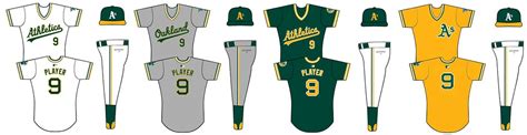 Oakland A's Uniform Set - Concepts - Chris Creamer's Sports Logos ...