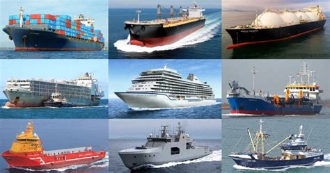 Types Of Ships Merchant Vessels - Design Talk