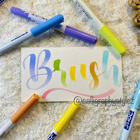 Doms Brush Pens (Pastel) – Calligraphy Stylez