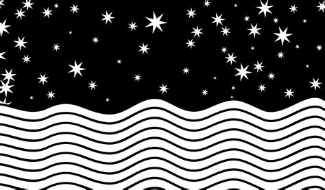 Waves And Stars Clipart Free Stock Photo - Public Domain Pictures