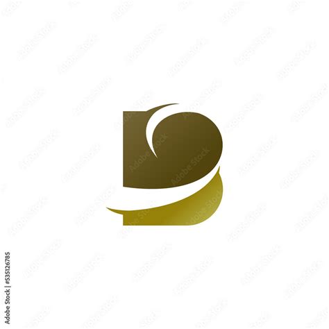 aesthetic letter B logo design. Vector illustration aesthetic letter B ...