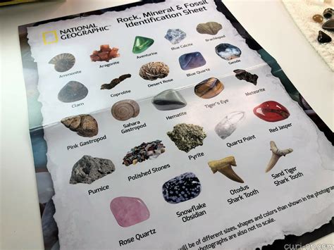 A Look Inside the National Geographic Ultimate Rock, Mineral, & Fossil ...