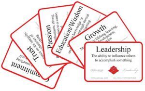 Core Values Cards | Leadership, Motivational strategies, Teacher reflection