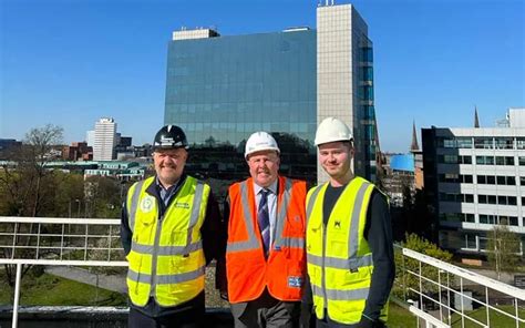 Chapman Taylor | Hotel Indigo in Coventry celebrates topping out