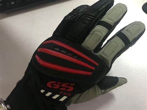GS Pro Gloves For GS1200 Rallye 4 Motocross Motorbike Mens Bike Gloves Mens Leather Gauntlets ...
