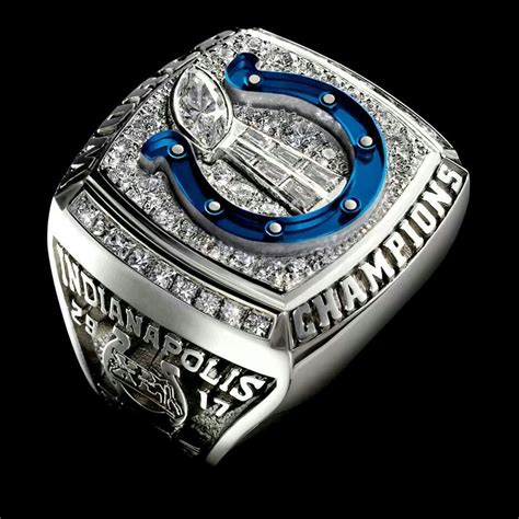 Indianapolis Colts Ring | Super bowl rings, Indianapolis colts logo, Indianapolis colts