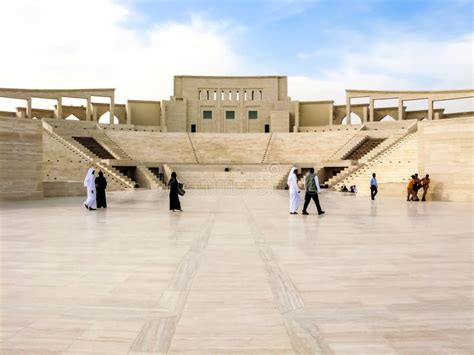 Amphitheatre in Katara Cultural Village, Doha Editorial Stock Photo - Image of persian ...