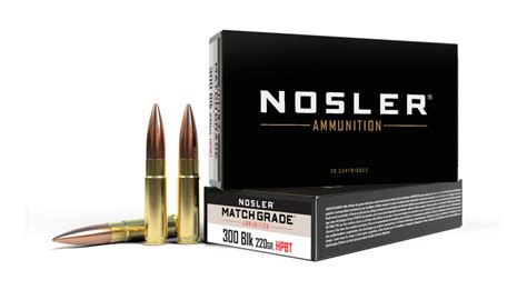 300 AAC Blackout 220gr Subsonic Match Grade Ammunition