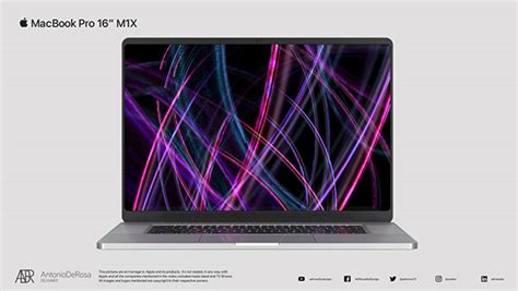 Apple MacBook Pro 16 M1X on Behance