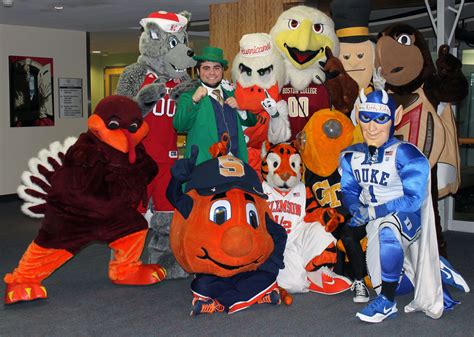 ACC Mascots Visit Brenner Children's Hospital