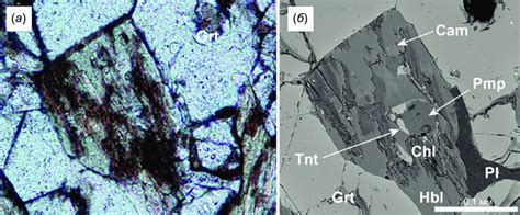 Evidence of the successive stages of pre-eclogite facies metamorphism ...