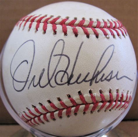 Lot Detail - OREL HERSHISER SIGNED BASEBALL w/CAS COA