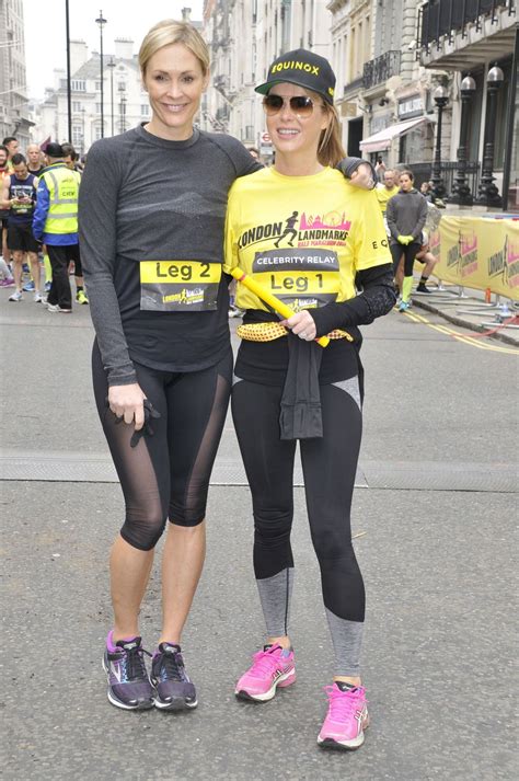 JENNI FALCONER and AMANDA HOLDEN at London Landmarks Half Marathon 03 ...