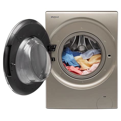 Whirlpool 2.8 Cu. Ft. Smart Front Load Washer and Electric Dryer Combo ...