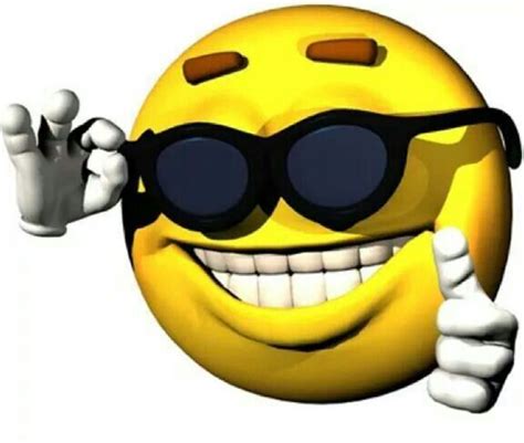 Happy Face Thumbs Up Meme Smiley Face Sunglasses Thumbs Up Emoji Meme | The Best Porn Website