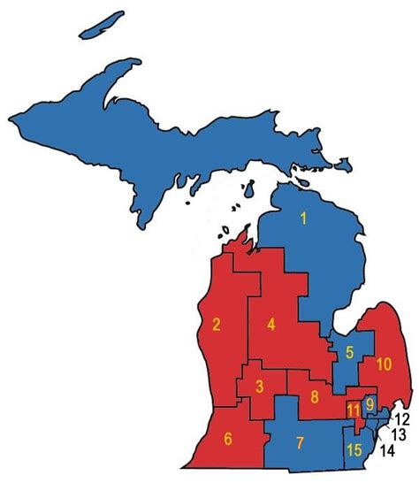 Redistricting in Michigan: new political maps from the Michigan ...