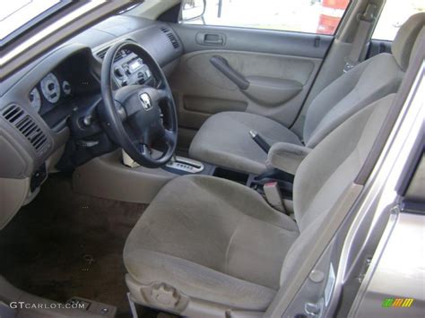 2001 Honda civic interior colors