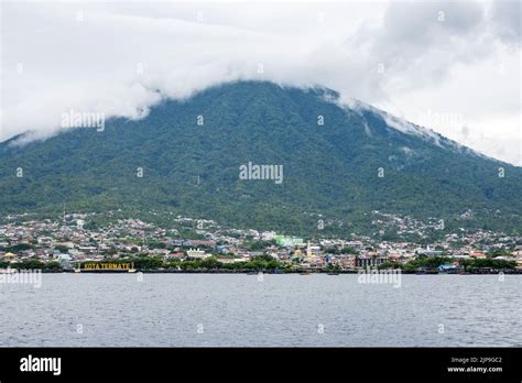 Kota Ternate is situated on the slope of an active volcano. Ternate ...