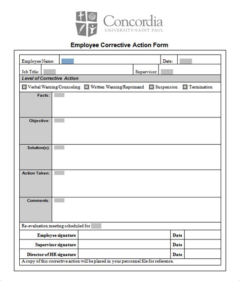 Corrective Action Plan Template - 23+ Free Word, Excel PDF Format ...