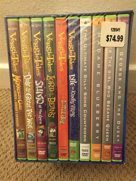 Best Veggie Tales Dvd Set - Nib; 10 Dvds for sale in Alamo Heights, Texas for 2024