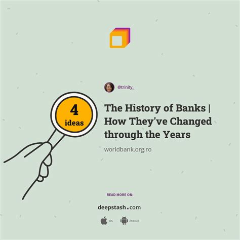 The History of Banks | How They've Changed through the Years - Deepstash